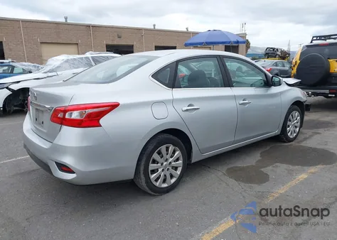 2018 Nissan Sentra S z USA, uszkodzony, nr VIN 3N1AB7AP8JY243696